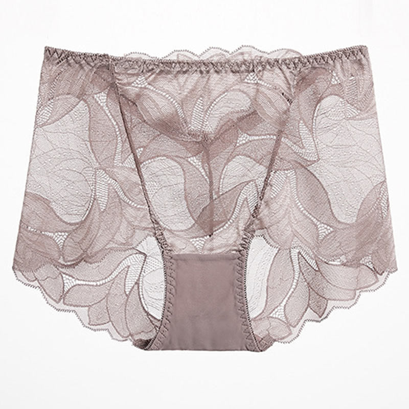 Culottes respirantes en dentelle (paquet de 5) - Kaki - 2XL - image 23