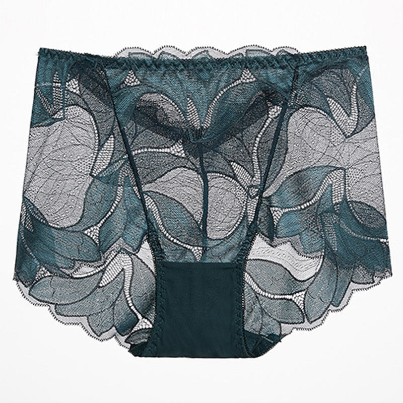 Culottes respirantes en dentelle (paquet de 5) - Vert foncé - 2XL - image 22