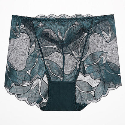 Culottes respirantes en dentelle (paquet de 5) - Vert foncé - 2XL - image 22