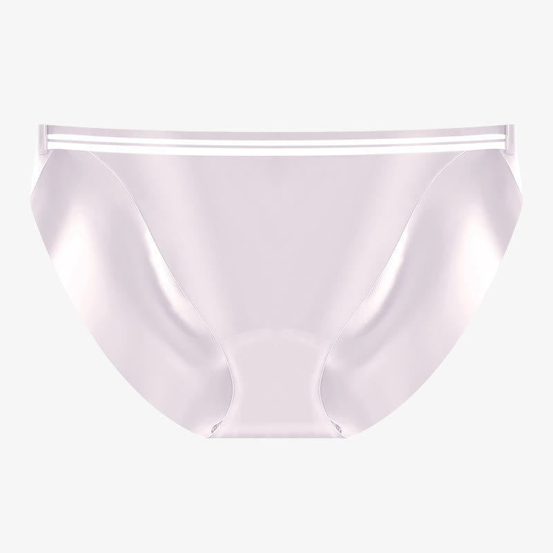 Culotte fendue haute sans coutures (paquet de 5) - Violet clair - 5XL - image 7