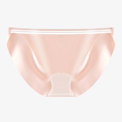 Culotte fendue haute sans coutures (paquet de 5) - Rose - 5XL - image 8