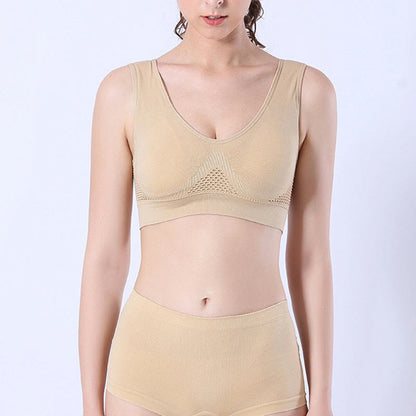 Soutiens-gorge de sport grande taille à découpes en maille (lot de 2)
