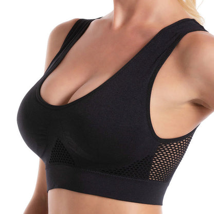 Soutiens-gorge de sport grande taille à découpes en maille (lot de 2)
