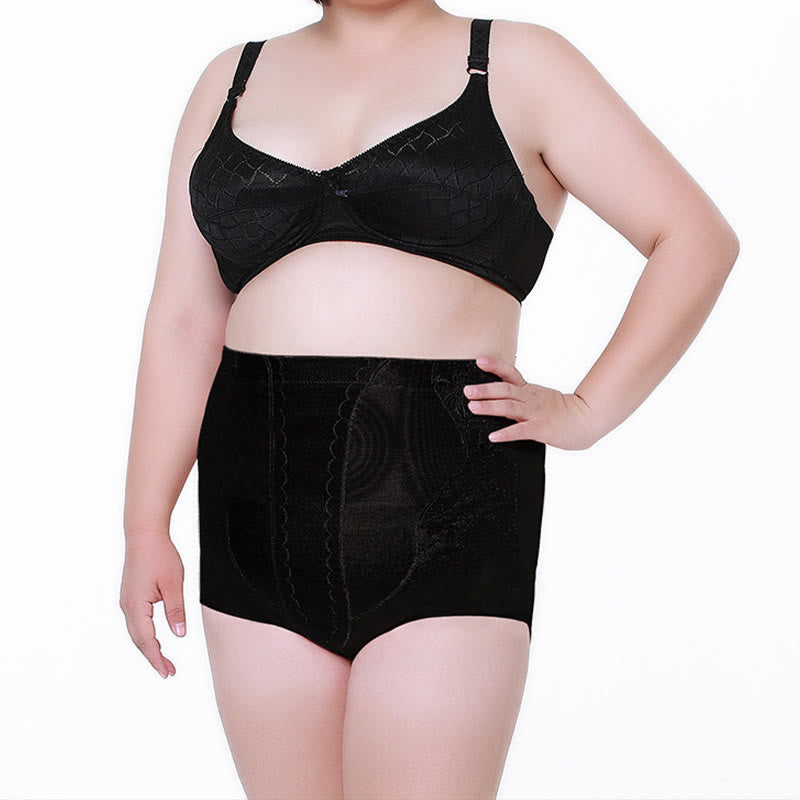 Culotte gainante en dentelle grande taille (lot de 2)