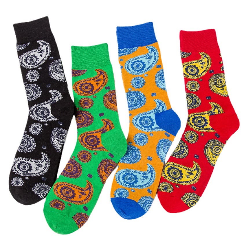 Chaussettes courtes à motifs créatifs (4 paires) - image 5