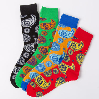 Chaussettes courtes à motifs créatifs (4 paires) - image 6