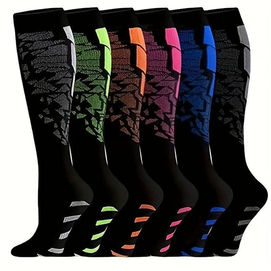 Chaussettes de compression de forme irrégulière (6 paires)