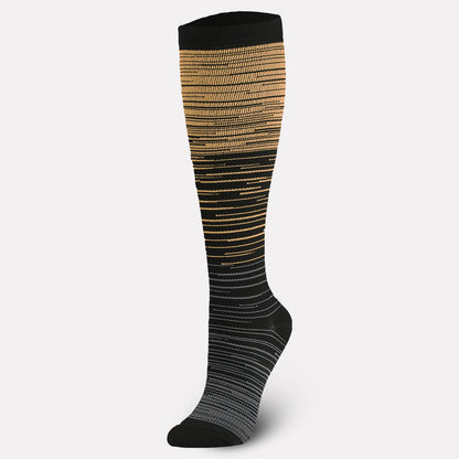 Chaussettes de compression Color Thin Lines (6 paires)
