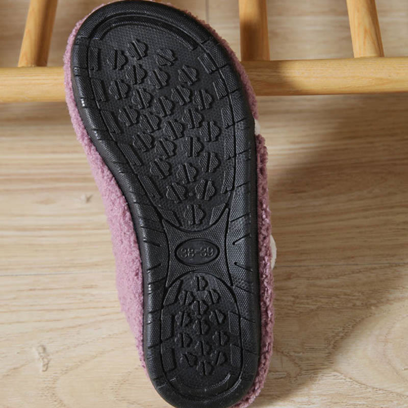 Chaussons-chaussettes à semelle épaisse grande taille - image 5