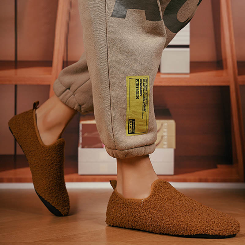 Chaussons-chaussettes chauds grande taille