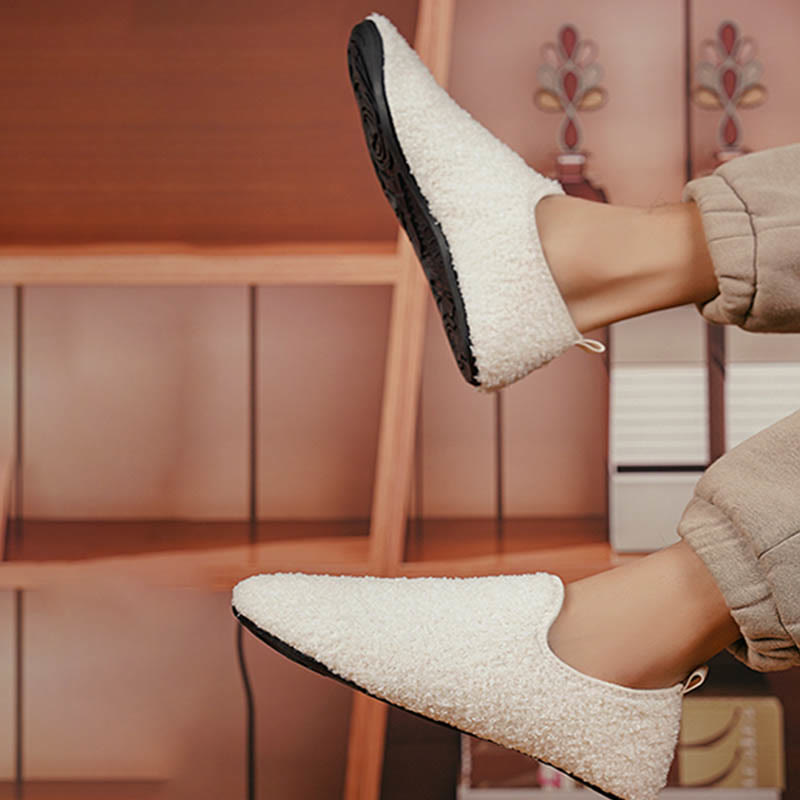 Chaussons-chaussettes chauds grande taille