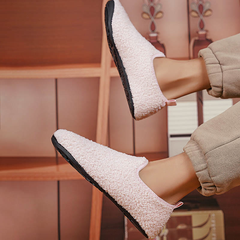 Chaussons-chaussettes chauds grande taille