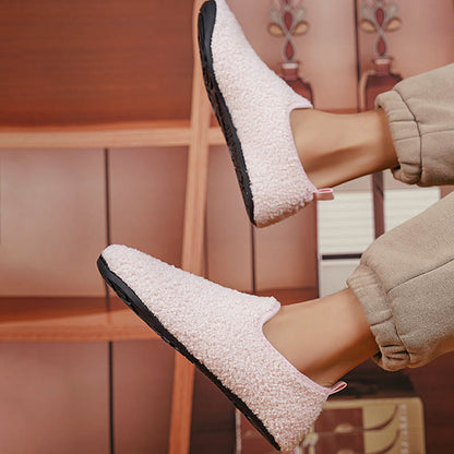 Chaussons-chaussettes chauds grande taille