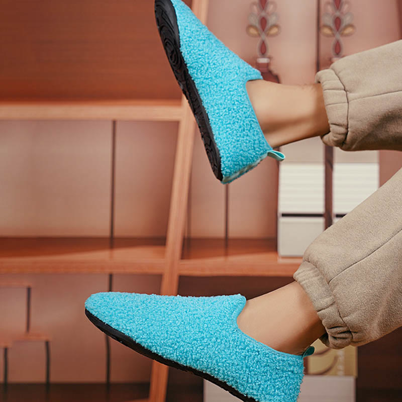 Chaussons-chaussettes chauds grande taille