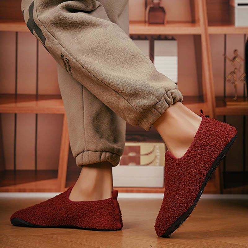 Chaussons-chaussettes chauds grande taille