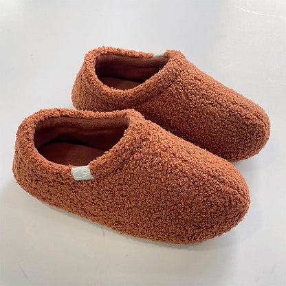 Chaussons-chaussettes silencieux grande taille - Café - États-Unis 11-12 - image 13