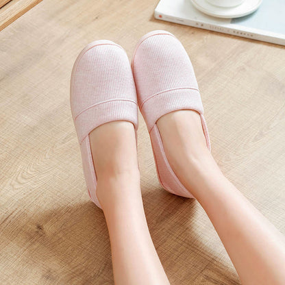 Chaussons-chaussettes en coton doux grande taille - image 2