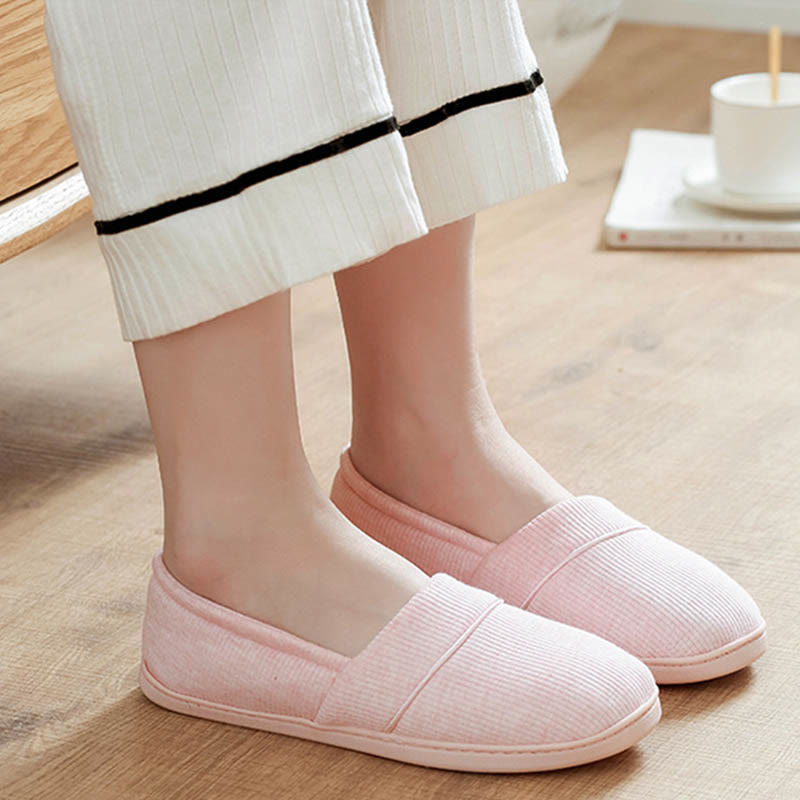 Chaussons-chaussettes en coton doux grande taille - image 1
