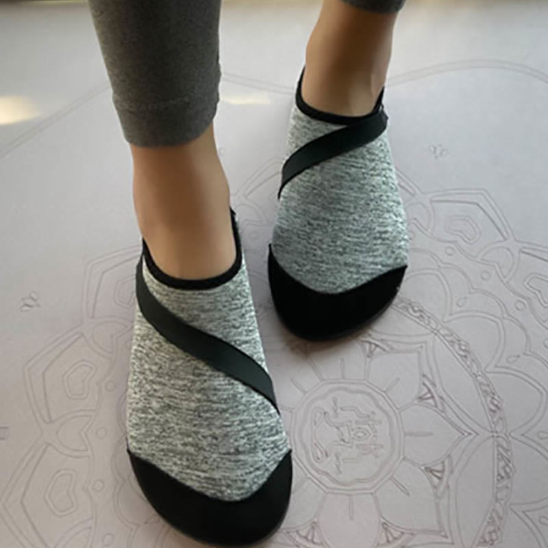 Chaussons-chaussettes de fitness d'intérieur grande taille