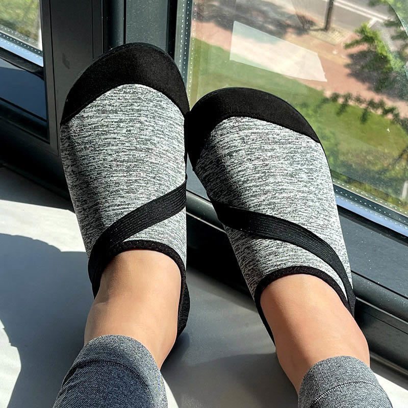 Chaussons-chaussettes de fitness d'intérieur grande taille