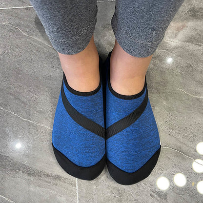 Chaussons-chaussettes de fitness d'intérieur grande taille - Bleu - EU43-44 (US9-10) - image 4
