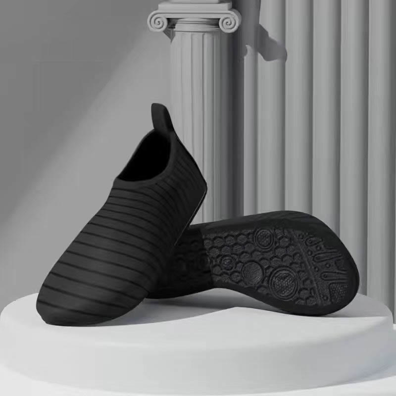 Chaussettes de sport et de yoga grande taille (2 paires) - Noir - EU44-45 (US10-11) - image 4