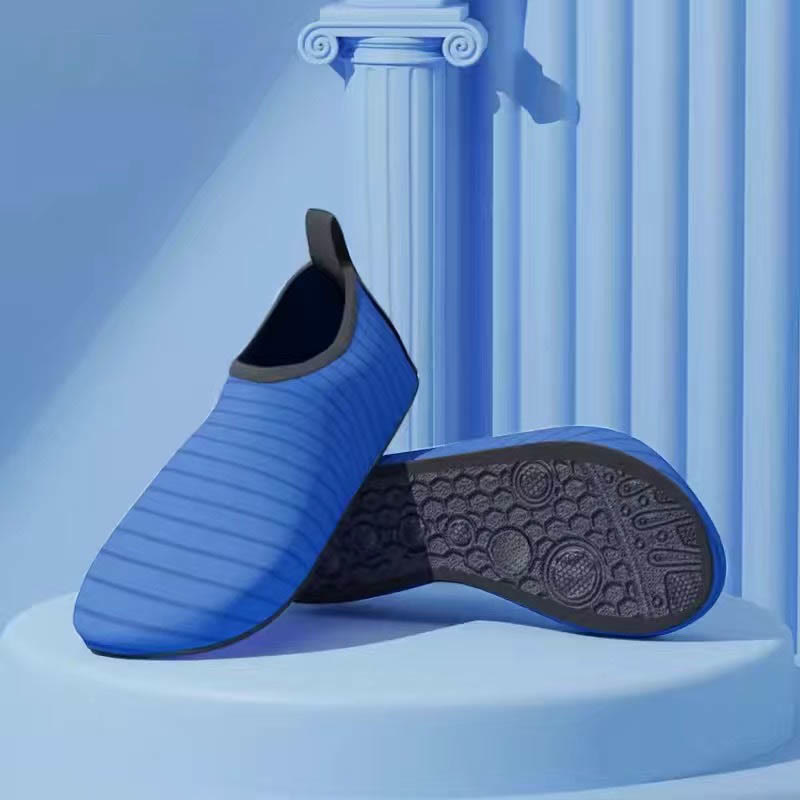 Chaussettes de sport et de yoga grande taille (2 paires) - Bleu - EU44-45 (US10-11) - image 11