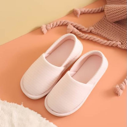 Chaussons-chaussettes à rayures grande taille