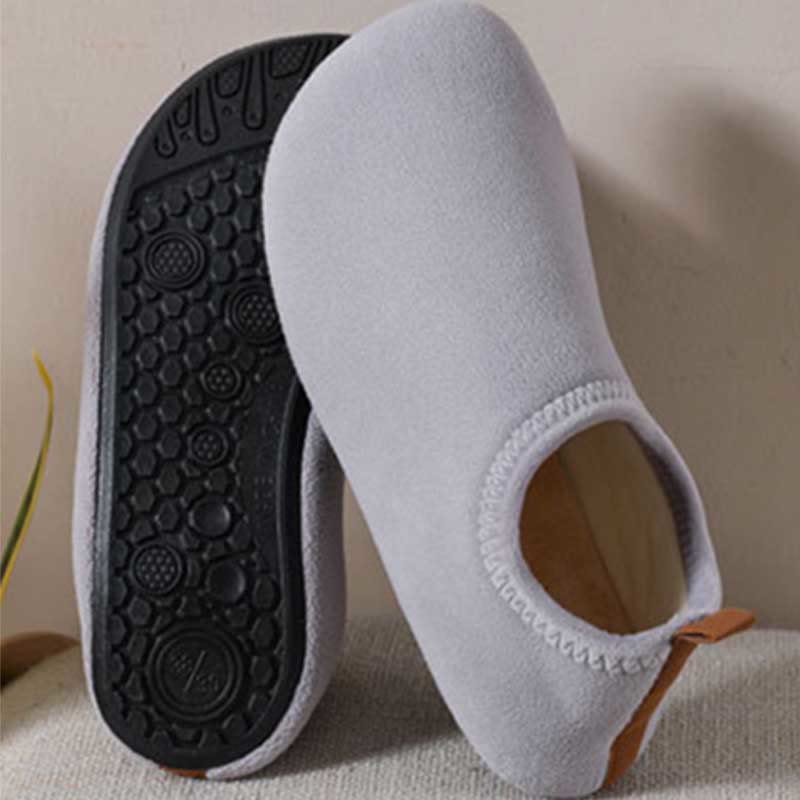 Chaussons-chaussettes en polaire grande taille - image 4