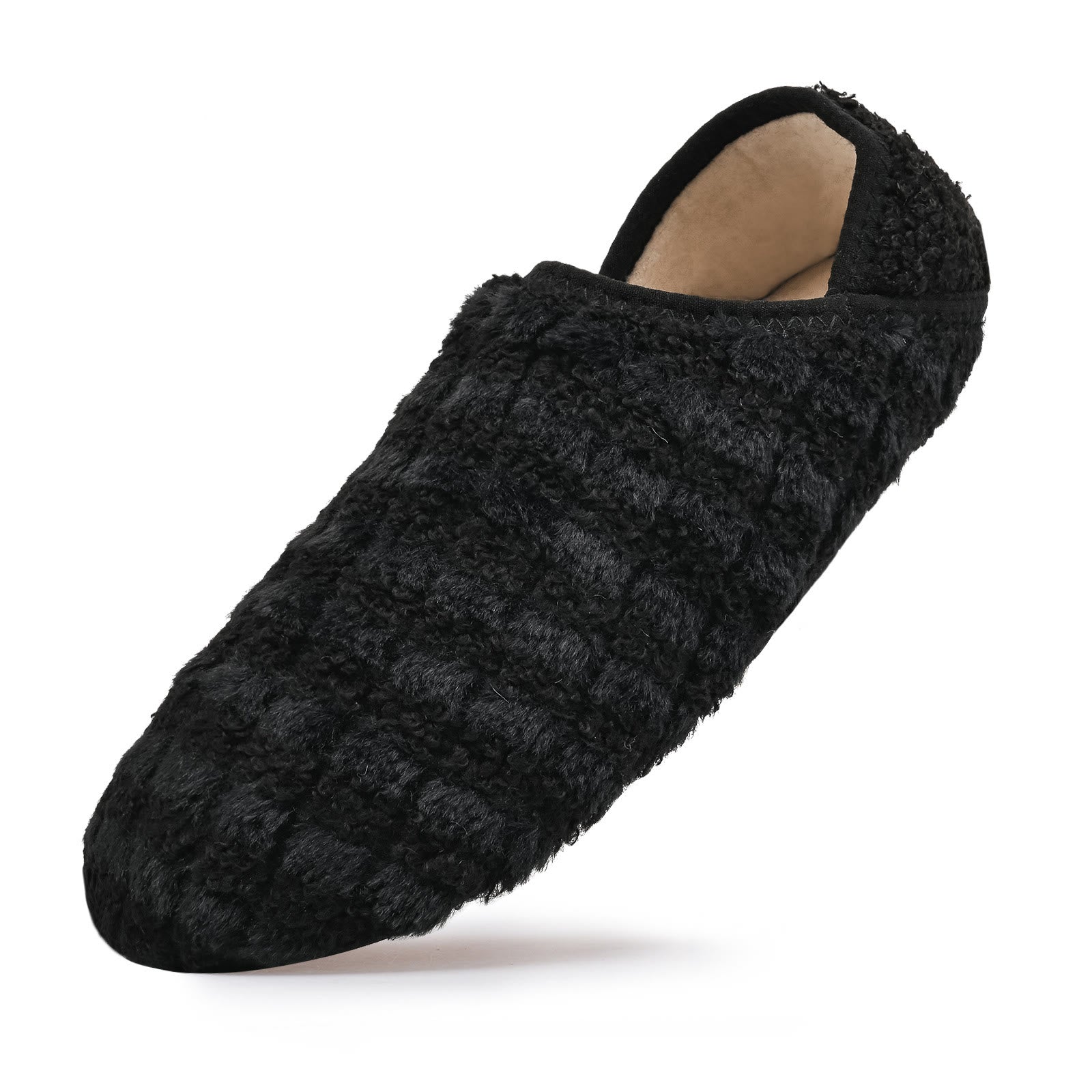 Chaussons-chaussettes Grid Home grande taille - Noir - 4XL - image 5