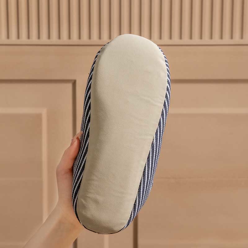 Chaussons rayés grande taille