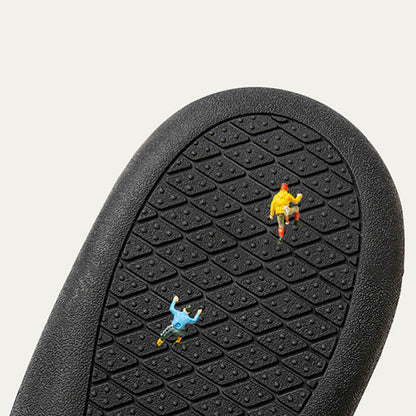 Chaussons en peluche à semelle souple grande taille - image 8