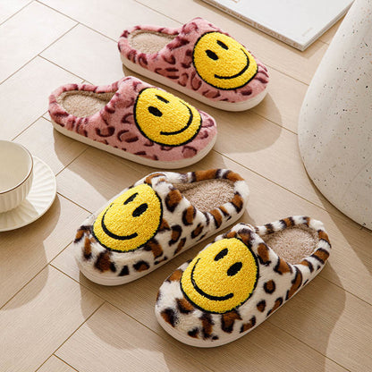 Chaussons Smiley Jaunes Grande Taille - image 0
