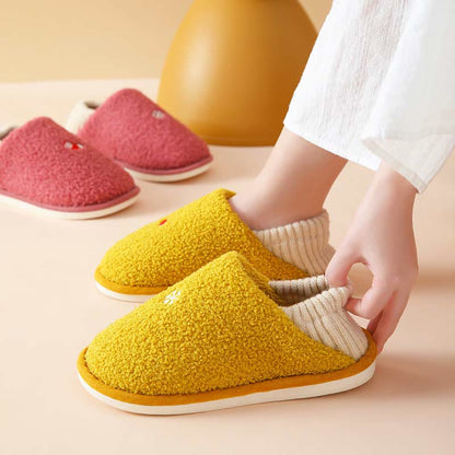 Chaussons-chaussettes grande taille à motif flocon de neige - image 3