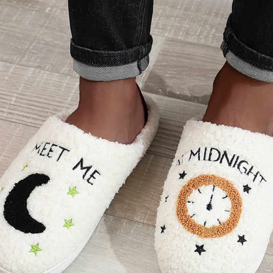 Chaussons réveil lune grande taille - image 0