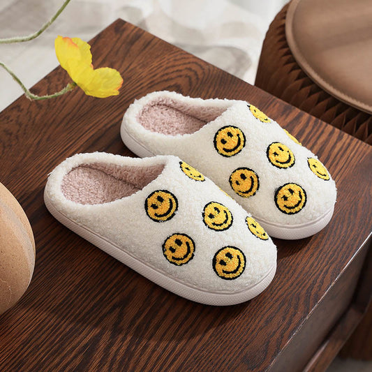 Chaussons Love grande taille - Visage souriant - EU 44-45 (US 10-11) - image 0