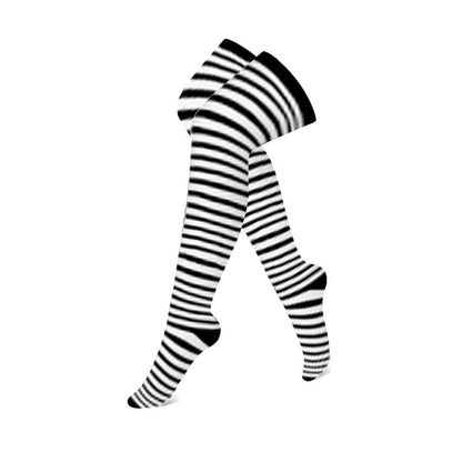 Chaussettes de compression classiques noires (3 paires) - Bande - S/M - image 4