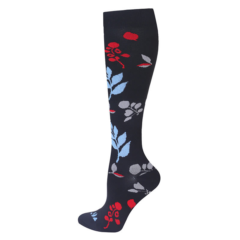 Chaussettes de compression papillon libellule (3 paires) - image 3