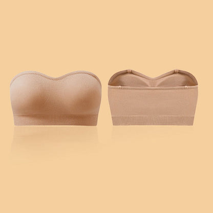 Soutiens-gorge sans bretelles grande taille confortables sans armatures (lot de 2)