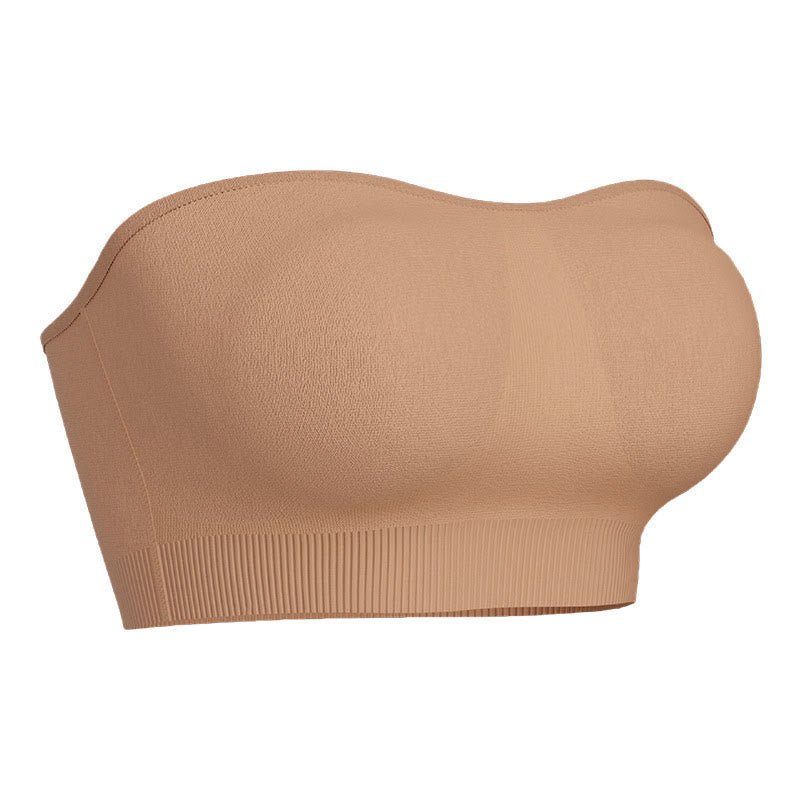 Soutiens-gorge sans bretelles et sans armatures confortables (paquet de 2) - Nu - 2XL - image 5