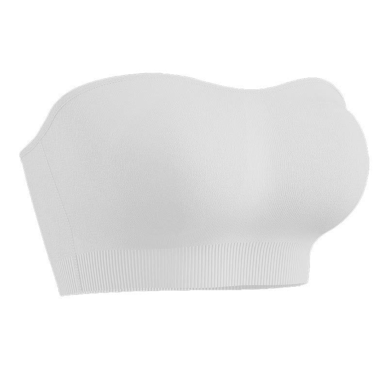 Soutiens-gorge sans bretelles et sans armatures confortables (paquet de 2) - Blanc - 2XL - image 6