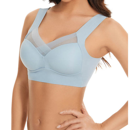 Soutiens-gorge de sport grande taille sans coutures en dentelle (lot de 2)