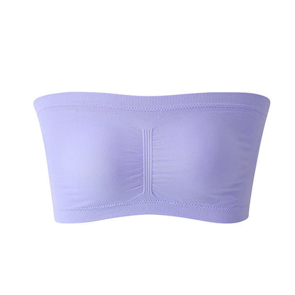 Soutien-gorge rembourré sans armatures (lot de 3) - Violet - 2XL - image 8