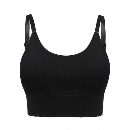 Soutiens-gorge sans armatures élastiques - Noir - 4XL - image 3
