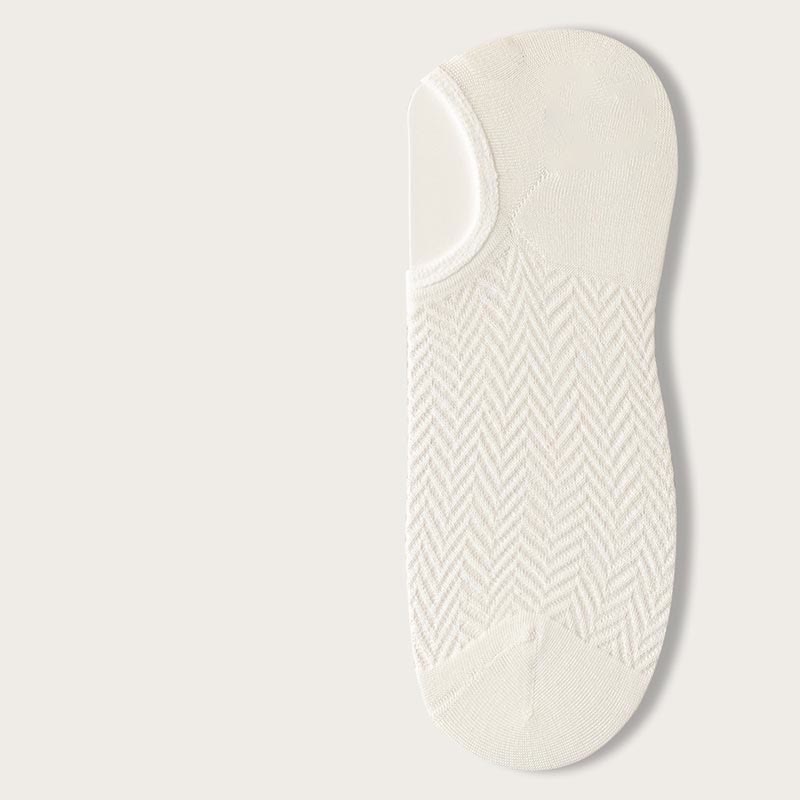 Chaussettes invisibles ultra-minces Plusock (7 paires) - Blanc - EU40-44 (US7-10) - image 11