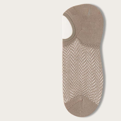 Chaussettes invisibles ultra-minces Plusock (7 paires) - Kaki - EU40-44 (US7-10) - image 14