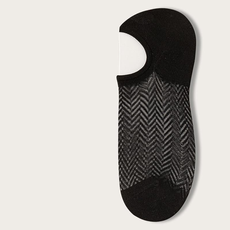 Chaussettes invisibles ultra-minces Plusock (7 paires) - Noir - EU40-44 (US7-10) - image 16