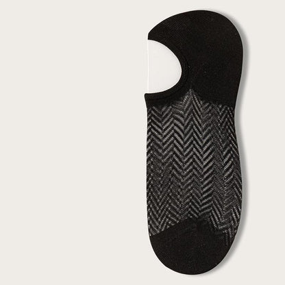 Chaussettes invisibles ultra-minces Plusock (7 paires) - Noir - EU40-44 (US7-10) - image 16