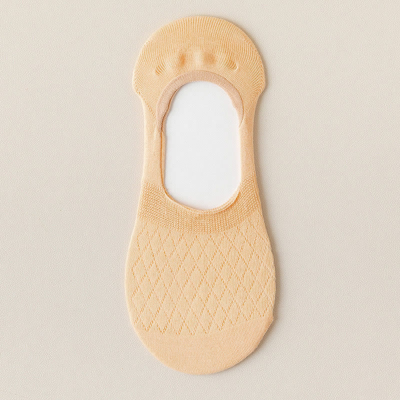 Chaussettes invisibles à élasticité quadrillée (8 paires) - Nu - EU37-40 (US4-7) - image 13