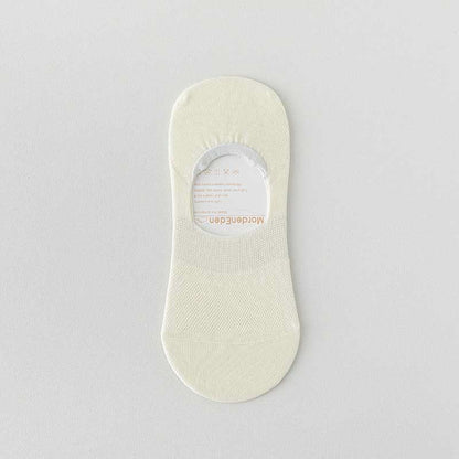 Chaussettes invisibles en maille respirante Plusock (8 paires) - Beige - EU38-44 (US5-10) - image 11